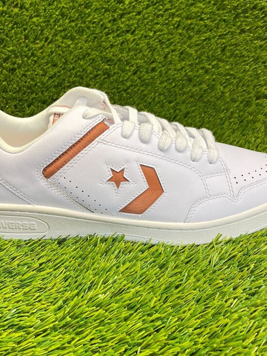 Converse Other - Converse Weapon Low White Nutshell Brown Mens Size 13 Athletic Shoes Sneakers